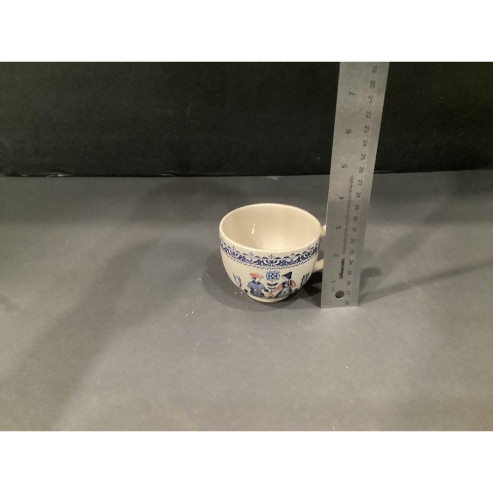 Johnson Brothers Ironstone Hearts & Flowers Cups & Saucers Set of 2, Vintage